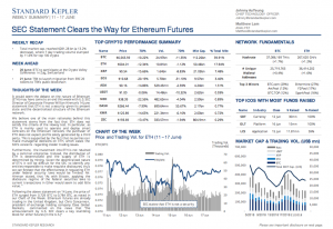 SEC Statement Clears the Way for Ethereum Futures